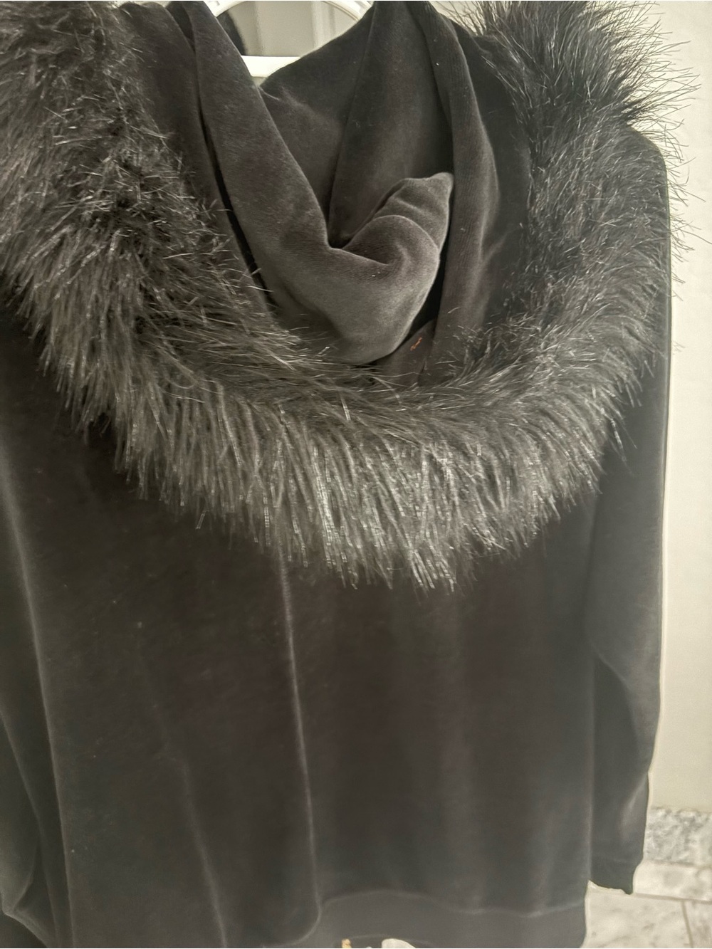 Michael Kors Black Zip-Up Hoodie - Picture 3 of 3